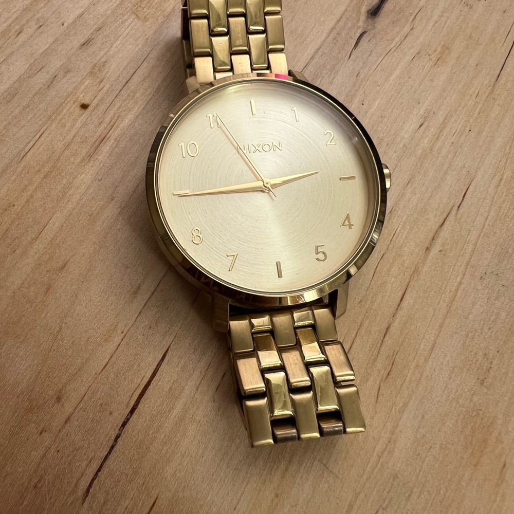 Nixon Luxurious Gold-Tone Watch